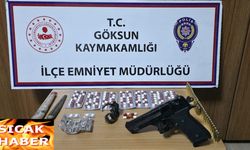 Göksun’da Uyuşturucu ve Ruhsatsız Silah Operasyonu