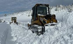 Kar Nedeniyle 87 Mahalleye Ulaşım Sağlanamıyor