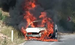 Park Halindeki Otomobil Yandı