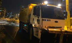 Büyükşehir’den Merkezden Kırsala Kesintisiz Karla Mücadele