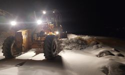 Büyükşehir, Kırsalda Karla Mücadelesini Kesintisiz Sürdürüyor