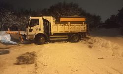 Şehir Merkezinden Kırsala Karla Kesintisiz Mücadele