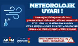 Rüzgâr ve Soğuk Hava Uyarısı; Buzlanma ve Don Riskine Dikkat!