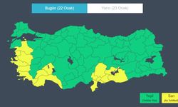 Meteoroloji'den 15 ile sarı kodlu hava uyarısı