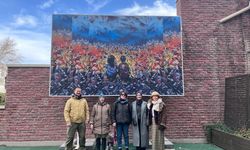 “Savaşın Çocukları” Tablosu, Avlu Sanat’ta Yerini Aldı!