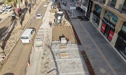 Trabzon Bulvarı’nda Altyapısı Tamamlanan Kısımlarda Üstyapıya Başlandı