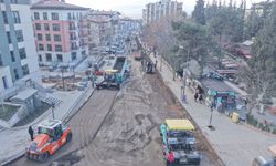 Asfalt Sırası Zübeyde Hanım Bulvarı’nda