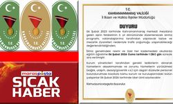 Kahramanmaraş’ta Yarın Eğitime 1 Gün Ara