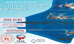 TSYD’den Basın Mensuplarına Ücretsiz Yüzme Kursu