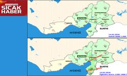 Doğu Akdeniz’de Kuvvetli Yağış Alarmı