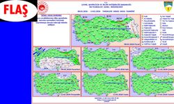 Meteoroloji Bir Haftalık Tahmin Açıklandı