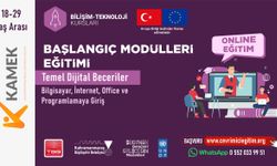 KAMEK’ten Gençlere Uluslararası Destekli Dijital Eğitim