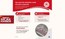 Köy Evlerinde Büyük İndirim