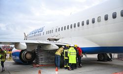 Kalkışa Hazırlanan Uçağın İniş Takımlarında Teknik Arıza Yaşandı