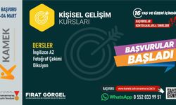 KAMEK’te Bahar Dönemi Başlıyor!