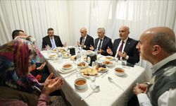 İçişleri Bakanı Çiftçi, Saylak ailesi ile iftar yaptı