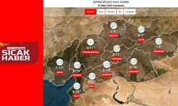 Bölgede Soğuk ve Yağışlı Hava Etkili Olacak