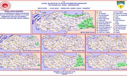 Meteoroloji’den 5 Günlük Hava Tahmini