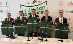 Yeşilay, gece startlı ilk kıtalararası maratona imza atıyor