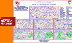 Meteoroloji’den 6 Günlük Hava Tahmini
