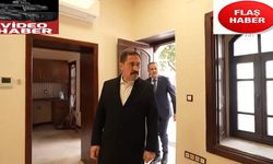 Vali Masatlı, restorasyonu süren tarihi yapıları inceledi