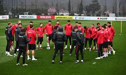 A Millî Takım'da Romanya Hazırlıklarını sürdürüyor