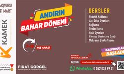 Andırın’da KAMEK Kurslarına Başvurular Başladı
