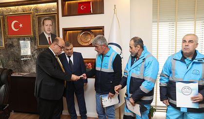 Dulkadiroğlu Belediyesi Çalışanlarından Örnek Davranış