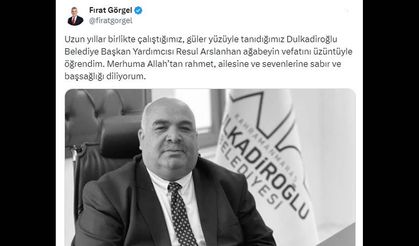 Görgel’den Arslanhan İçin Taziye Mesajı