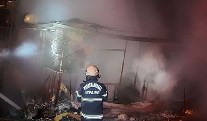 Prefabrik Evde Çıkan Yangında 1 Kişi Öldü