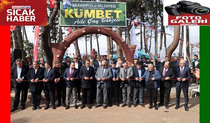 Kümbet Aile Çay Bahçesi Hizmete Açıldı
