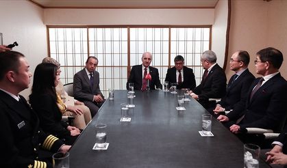 Kurtulmuş ile Japon  ekibi arasında “baklava” diyaloğu