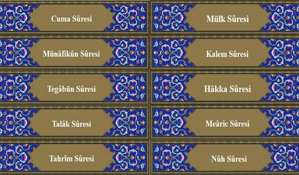 Kur’an Türkçe Hatim 27