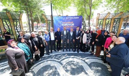 Vatandaş sordu, Toptaş müjdelerle cevapladı