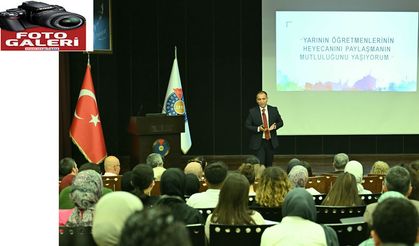 Erhan Baydur, KSÜ'de Öğretmen Adaylarıyla Buluştu