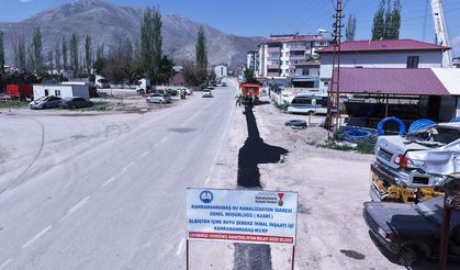 Elbistan’da Altyapısı Tamamlanan Mahallelerde Asfalt Başladı