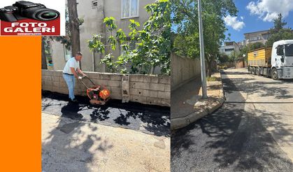 Onikişubat Belediyesi, Mağralı Mahallesi’ndeki yol tahribatlarını gideriyor