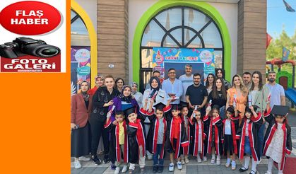 Gündüz Bakımevi’nde ilk mezuniyet heyecanı