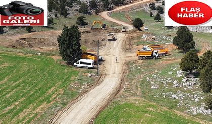 Nurhak’ta Yollar Büyükşehir’le Yenileniyor