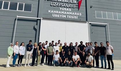 Airbus-TUSAŞ Havacılık MYO’dan TUSAŞ Kahramanmaraş Üretim Tesisine Teknik Gezi