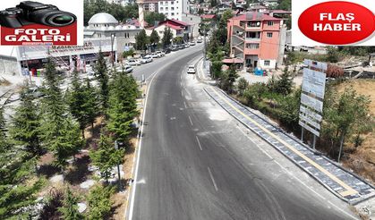 Andırın’ın Prestij Caddesinin Yürüyüş Yolları da Yenileniyor