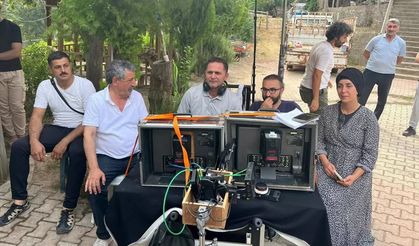 Keban Belediye Başkanı Film Setini Ziyaret Etti