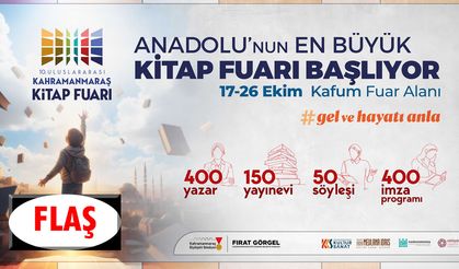 10. Kitap Fuarı, Bugün Kapılarını Açıyor