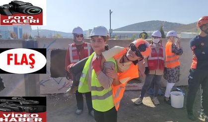 Depremde Hafif Arama Kurtarma Eğitimi Verildi