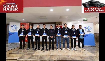 MESS Protokolü Kapsamında Başarılı Meslek Lisesi Öğrencilerine Ödül Verildi