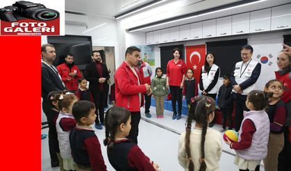 Türk Kızılay ve Kore Kızılhaçından depremzede çocuklara etkinlik