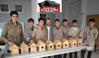 Öğretmen ve öğrencilerin ismi kuş evlerinde yaşatılacak