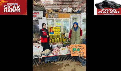 Kadına Yönelik Şiddete Karşı Esnaftan Örnek Duruş