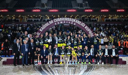 Kadınlar Cumhurbaşkanlığı Kupası'nı Fenerbahçe Opet kazandı