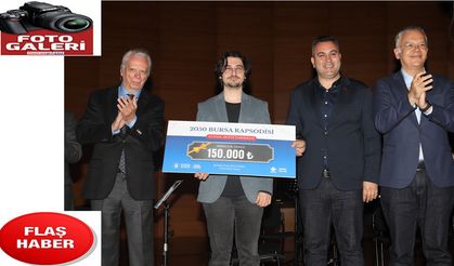 “2050 Bursa Rapsodisi Ulusal Beste Yarışması” final gecesinde prömiyer yaptı!